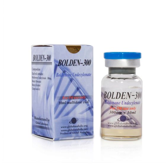 Global Anabolic Boldenone Undecylenate 300mg BOLDEN-300 vial