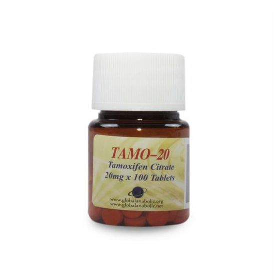 Global Anabolic Tamoxifen Citrate 20mg TAMO-20 100 tablets