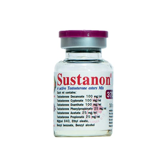 LA Pharma Testosterone Mix 375mg Sustanon-375 vial