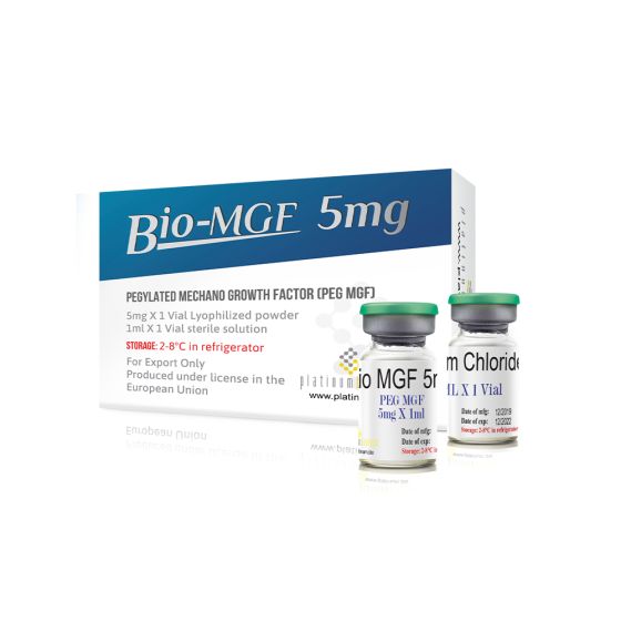Platinum Biotech PEG-MGF 5mg Bio MGF bodybuilding peptide
