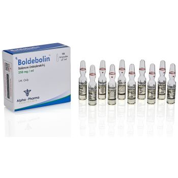 Alpha Pharma Boldenone Undecylenate 250mg Boldebolin anabolic steroid for muscle growth
