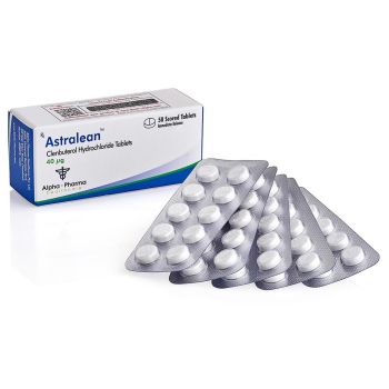 Alpha Pharma Clenbuterol HCL 40mcg Astralean 50 Tablets
