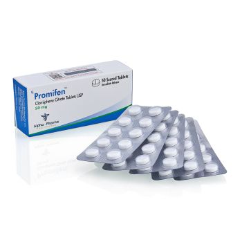 Alpha Pharma Clomiphene Citrate 50mg Promifen bodybuilding chemical