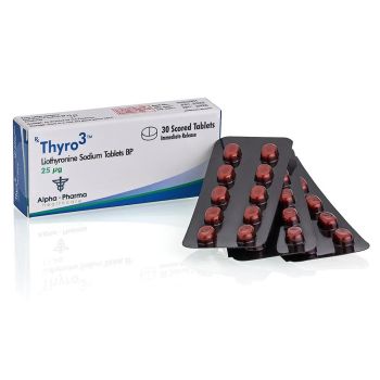 Alpha Pharma Liothyronine Sodium 25mcg Thyro3