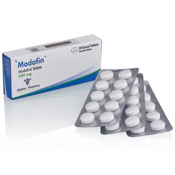 Alpha Pharma Modafinil 200mg Modafin smart drug tablets for focus
