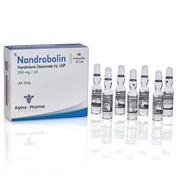 Alpha Pharma Nandrolone Decanoate 250mg Nandrobolin - High Quality Bodybuilding Chemical