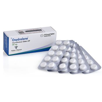 Alpha Pharma Oxymetholone 50mg Oxydrolone - High-quality bodybuilding chemical