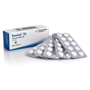 Alpha Pharma Stanozolol 50mg Rexobol bodybuilding chemical