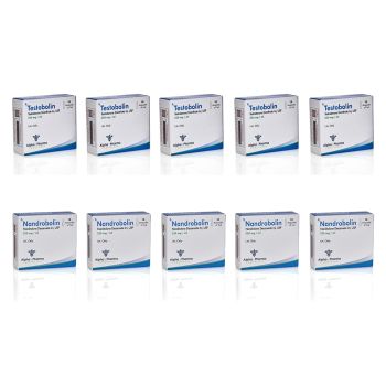 Alpha Pharma Testobolin + Nandrobolin Stack (50+50 Amps)