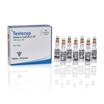 Alpha Pharma Testosterone Cypionate 250mg Testocyp - High-Quality Bodybuilding Chemical