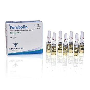 Alpha Pharma Trenbolone Hexahydrobenzylcarbonate 76.5mg Parabolin - High quality bodybuilding chemical