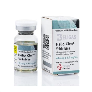 Beligas Clenbuterol 40mcg Yohimbine 5.5mg Helios vial