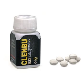 Black Dragon Clenbuterol 40mcg 100 tablets