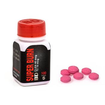 Black Dragon Clenbuterol T3 50mcg Super Burn 100 tablets