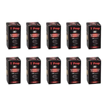 Black Dragon Testosterone Propionate 100mg T-Prop 10 vials set
