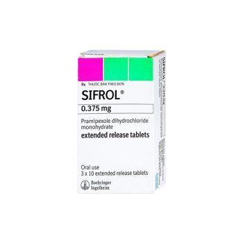 Boehringer Ingelheim Pramipexole 0.375mg Sifrol