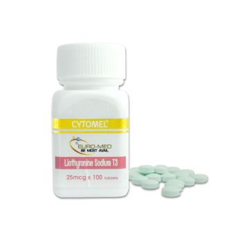 Euro-Med Liothyronine Sodium 25mcg Cytomel
