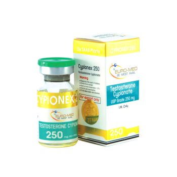 Euro-Med Testosterone Cypionate 250mg Cypionex 250 vial