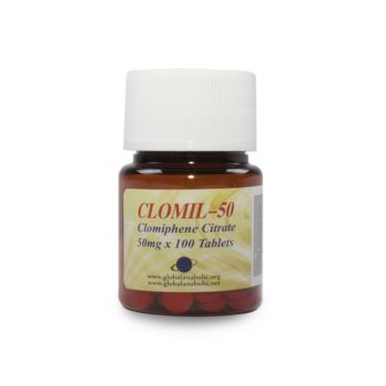 Global Anabolic Clomiphene Citrate 50mg CLOMIL-50 100 tablets