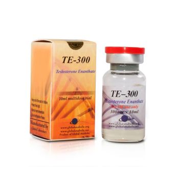 Global Anabolic Testosterone Enanthate 300mg TE-300 vial