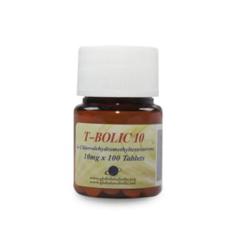 Global Anabolic Turinabol 10mg T-Bolic 100 tablets