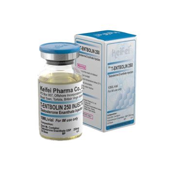 Keifei Testosterone Enanthate 250mg T-Entbolin 10ml vial