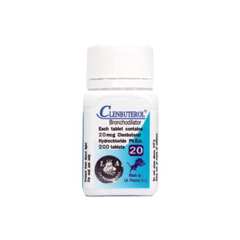 LA Pharma Clenbuterol 20mcg 200 tablets