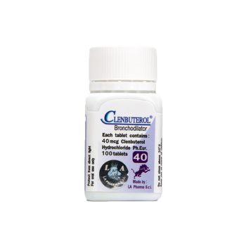 LA Pharma Clenbuterol 40mcg 100 tabs