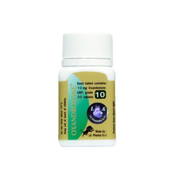LA Pharma Oxandrolone 10mg 30 tablets