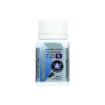 LA Pharma Oxandrolone 5mg 50 tablets