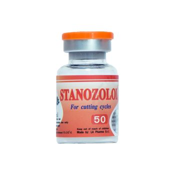 LA Pharma Stanozolol 50mg Stanozolol-50 10ml vial