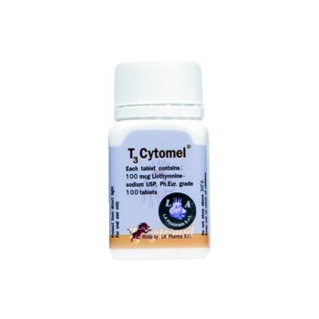 LA Pharma Liothyronine Sodium 100mcg T3 Cytomel 100 tablets