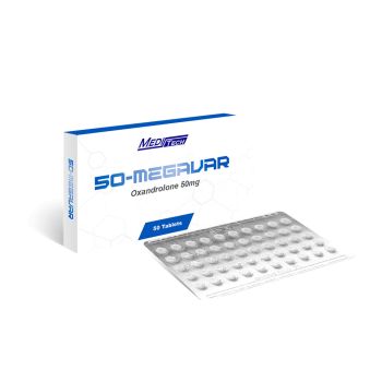 Meditech Oxandrolone 50mg Megavar