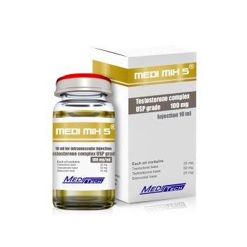 Meditech Trenbolone Testosterone Stanozolol Base 100mg Medi Mix 5