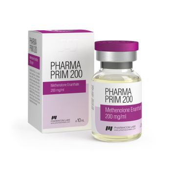 Pharmacom Labs Methenolone Enanthate 200mg Pharma Prim 200 vial