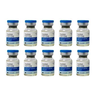 Pharmacom Labs Testosterone Cypionate 250mg Pharma Test C 250 10 vials