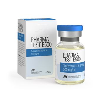 Pharmacom Labs Testosterone Enanthate 500mg Pharma Test E 500 vial