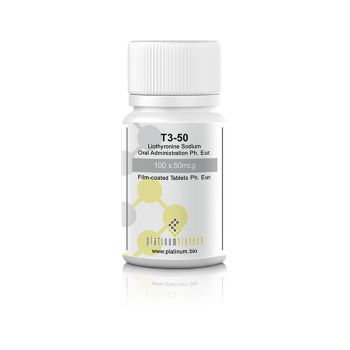 Platinum Biotech Liothyronine Sodium 50mcg T3-50 bodybuilding chemical