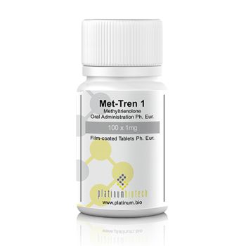 Platinum Biotech Methyltrienolone 1mg Met Tren 1 bodybuilding chemical