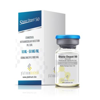 Platinum Biotech Stanozolol 50mg Stana Depot bodybuilding chemical