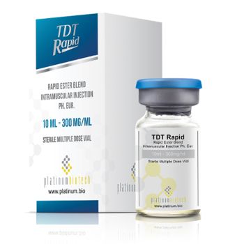 Platinum Biotech Testosterone Drostanolone Trenbolone Mix 300mg TDT Rapid 300 bodybuilding chemical