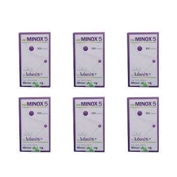 T.O. Pharma Minoxidil 5mg Minox 5 600 Tablets