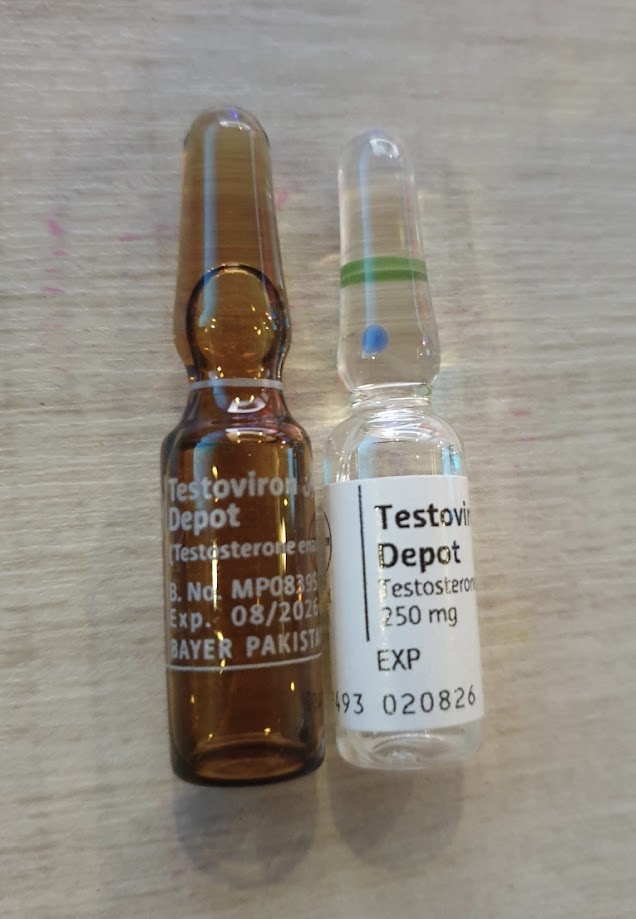 Bayer-Testosterone-Enanthate-250mg-Actual Photo